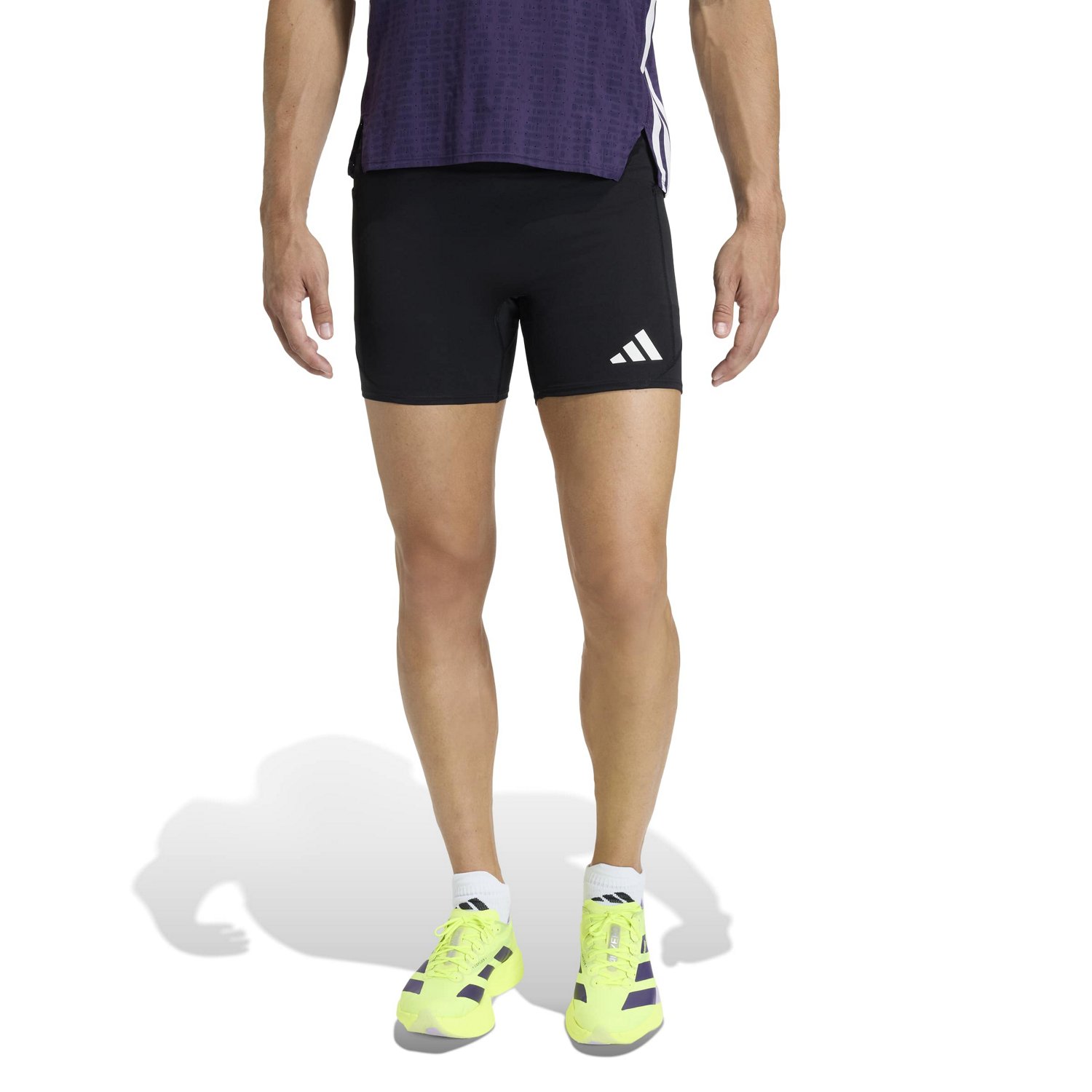adidas Men's Adizero Running Short Pocket Tights