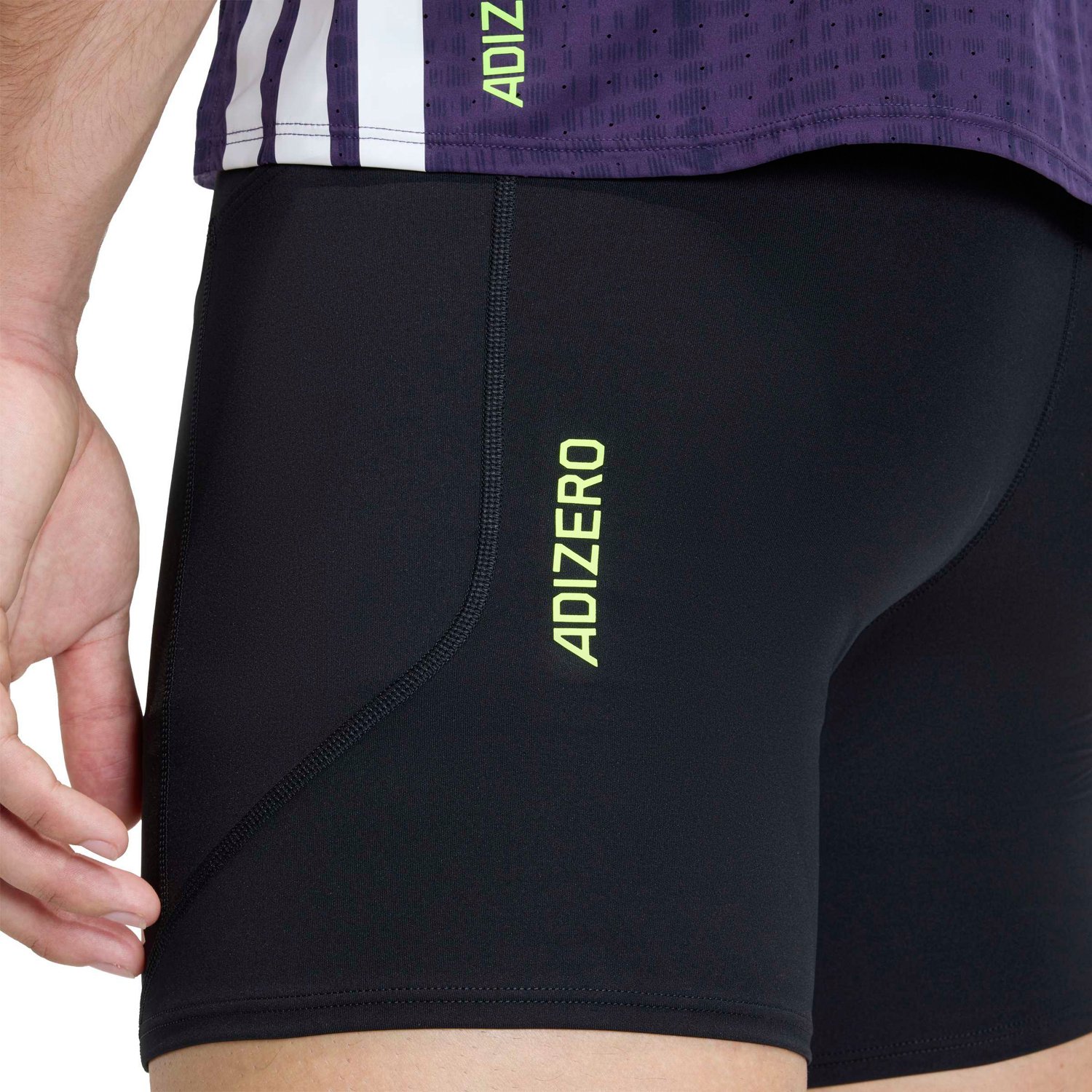 adidas Men's Adizero Running Short Pocket Tights - view number 6