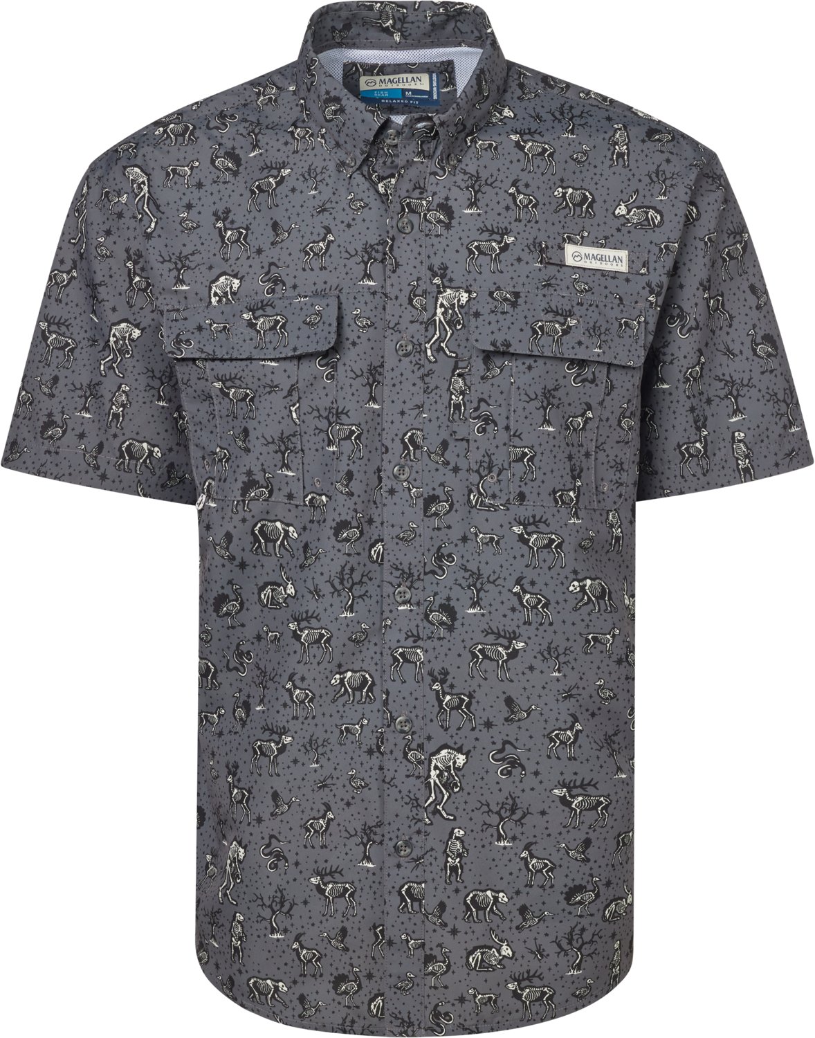 Magellan Outdoors Men's Laguna Madre Halloween Fishing Shirt