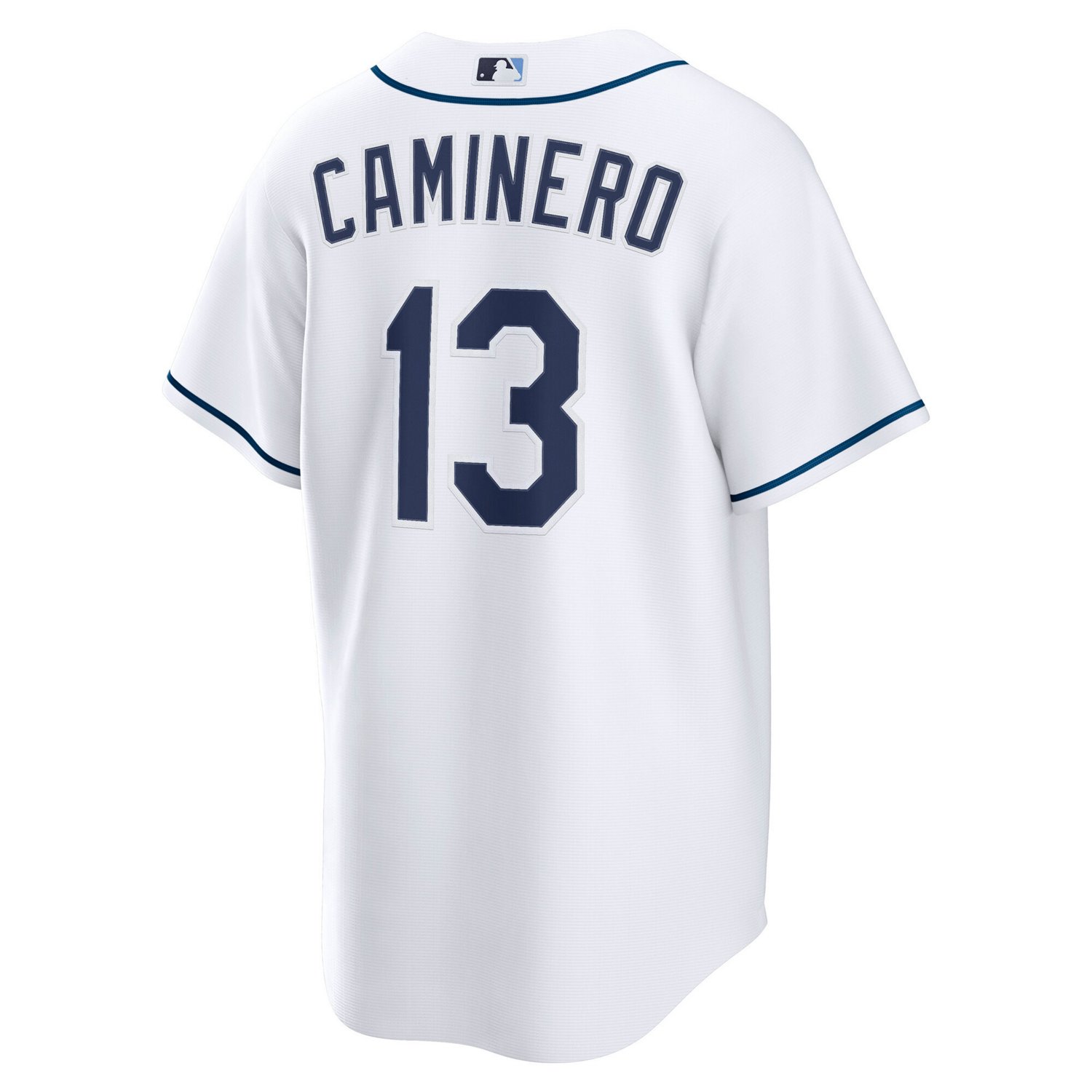 Nike Men's Tampa Bay Rays Junior Caminero World Series Participant Jersey - view number 3