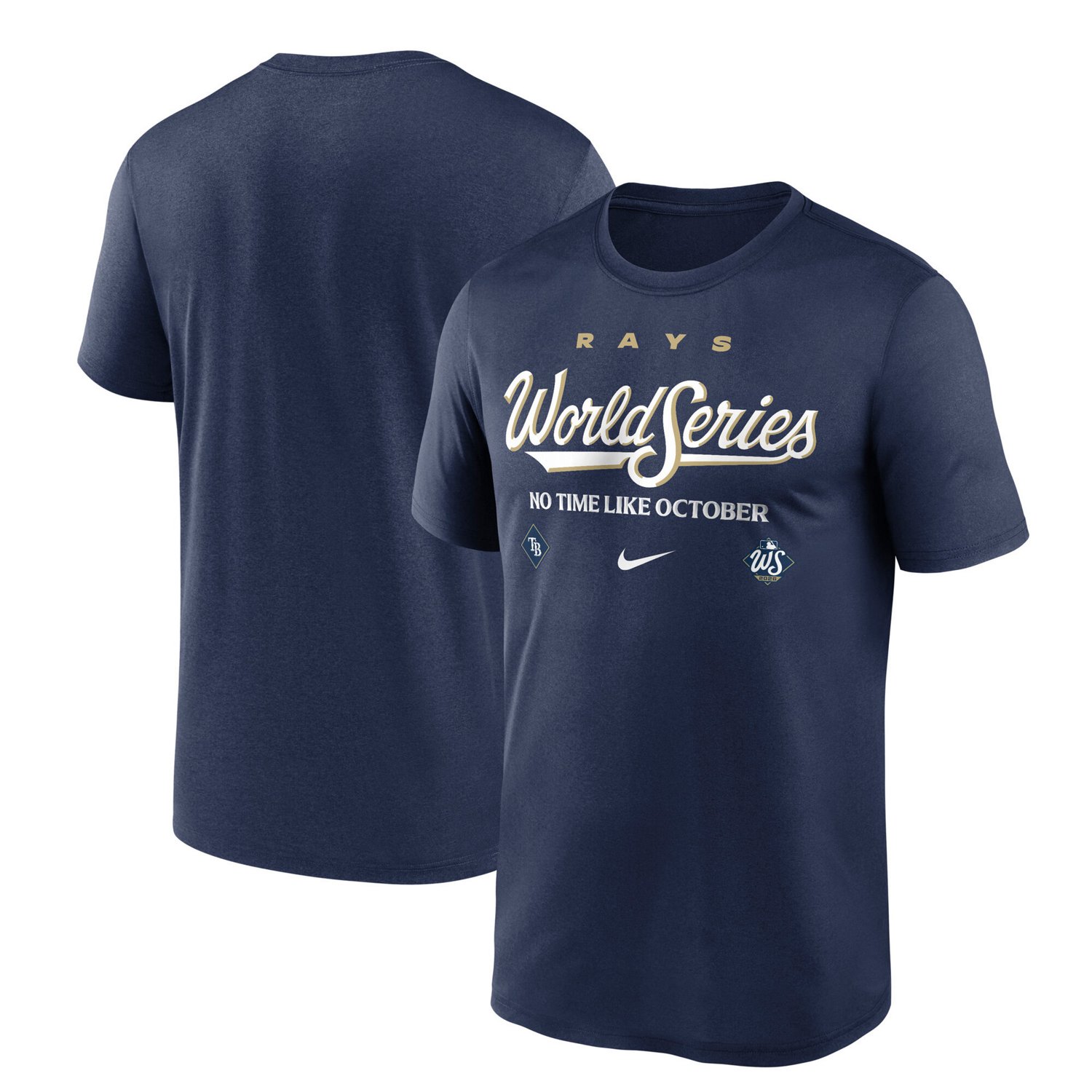 Nike Men's Tampa Bay Rays 2026 World Series Participant Authentic Collection Legend Short Sleeve T-Shirt - view number 3