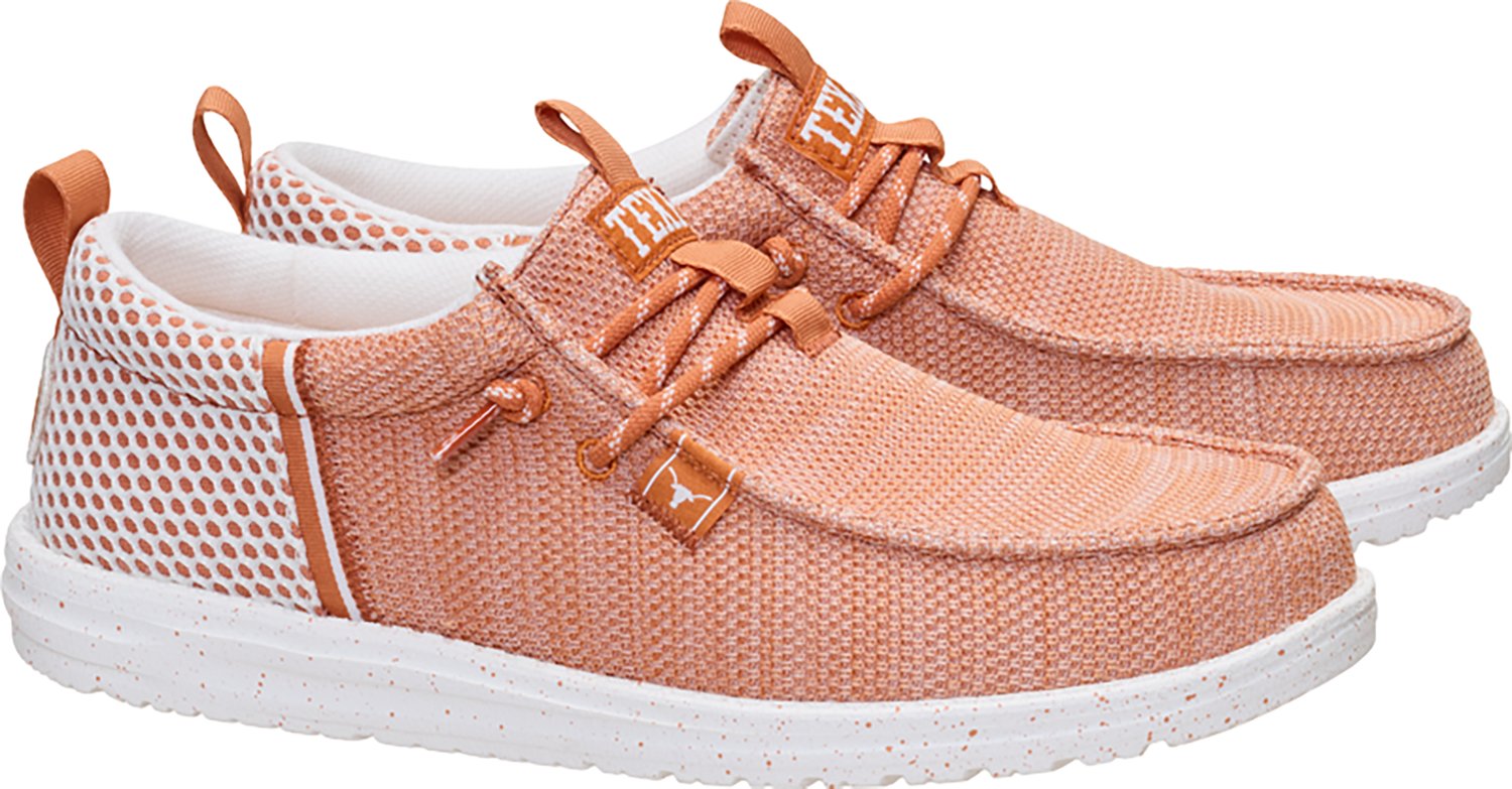 HEYDUDE Men's University of Texas Wally Funk STRETCH SOX Shoes - view number 4
