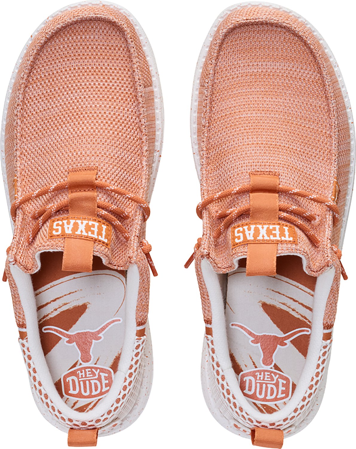 HEYDUDE Men's University of Texas Wally Funk STRETCH SOX Shoes - view number 5
