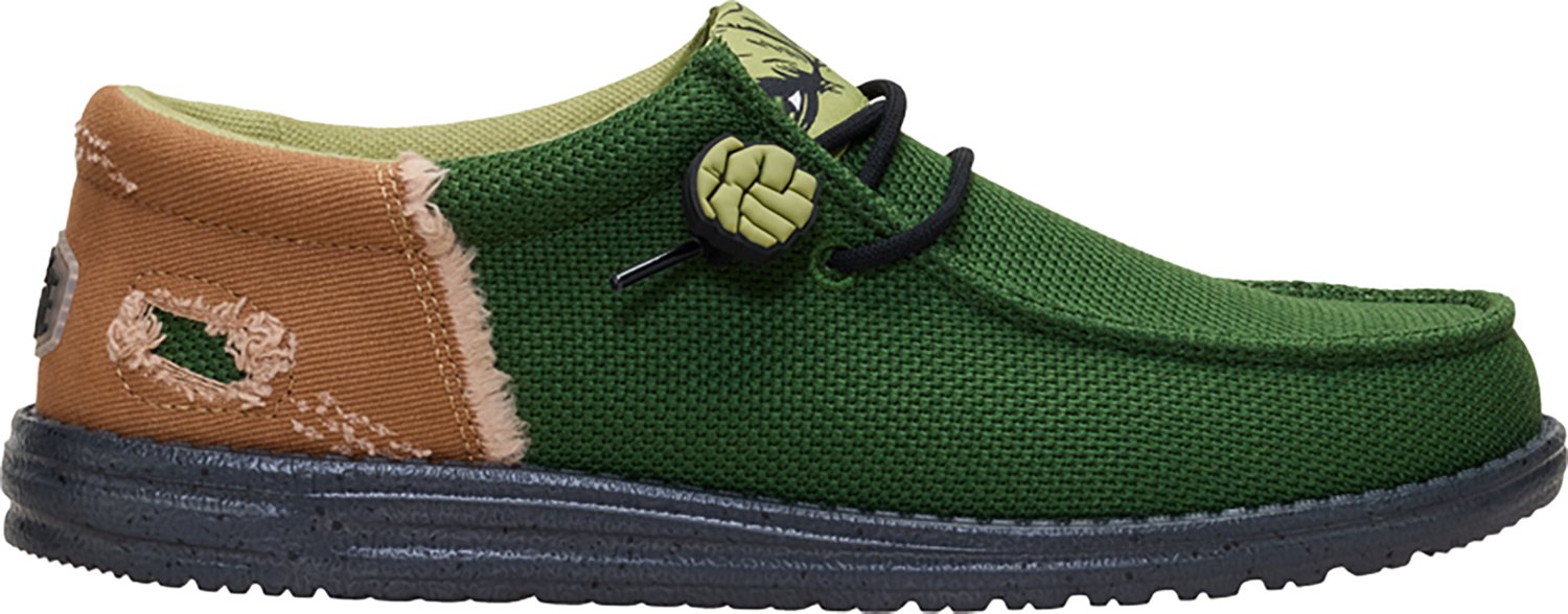 HEYDUDE x Marvel Studios Men's Wally Funk Hulk Shoes