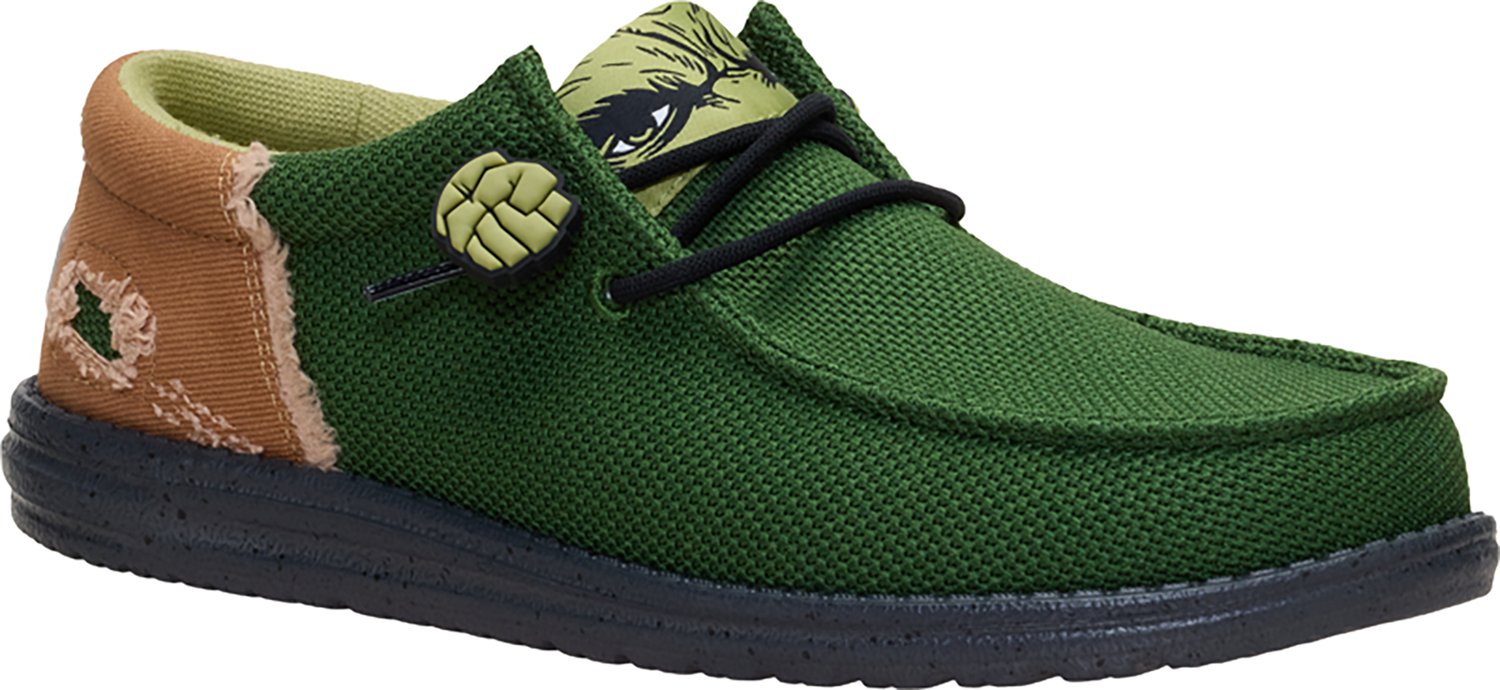 HEYDUDE x Marvel Studios Men's Wally Funk Hulk Shoes - view number 3