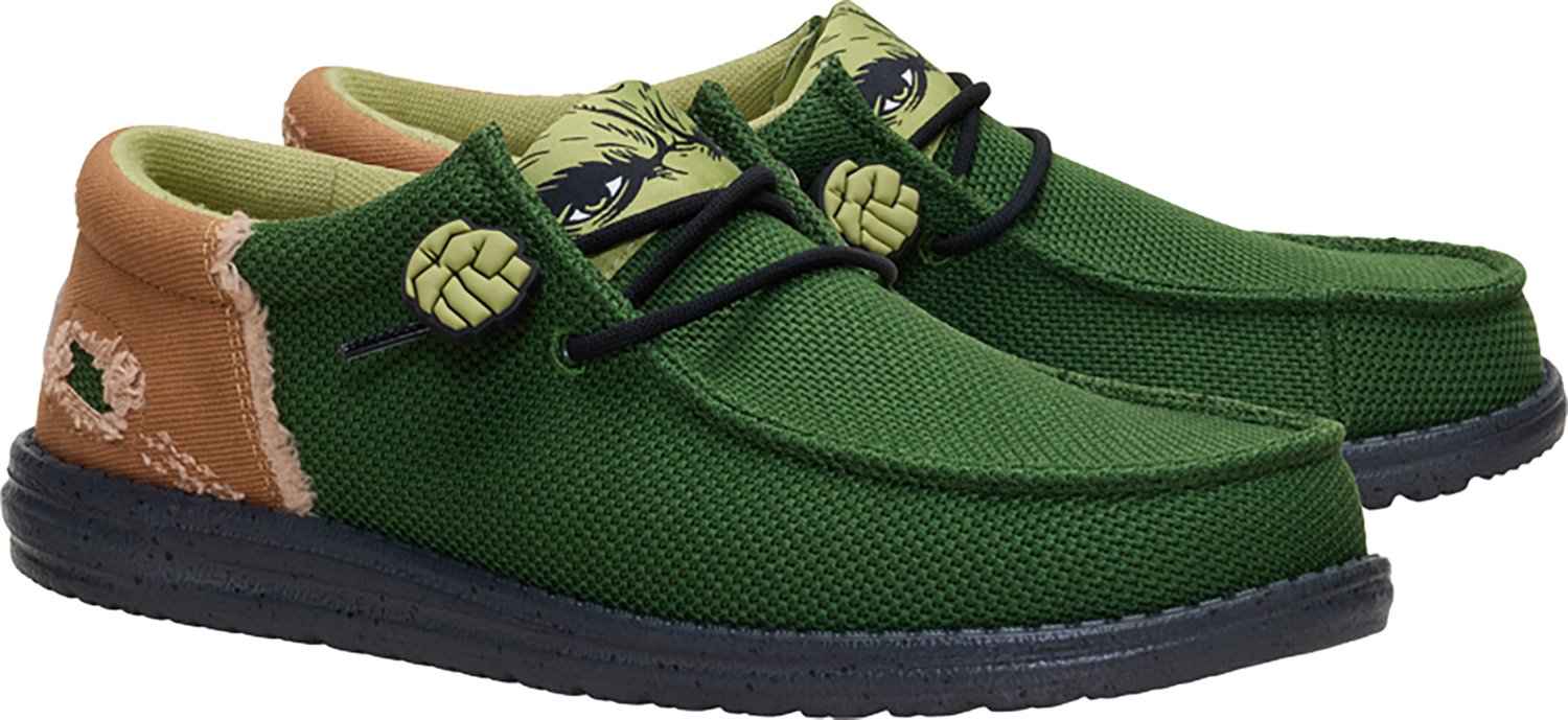 HEYDUDE x Marvel Studios Men's Wally Funk Hulk Shoes - view number 4