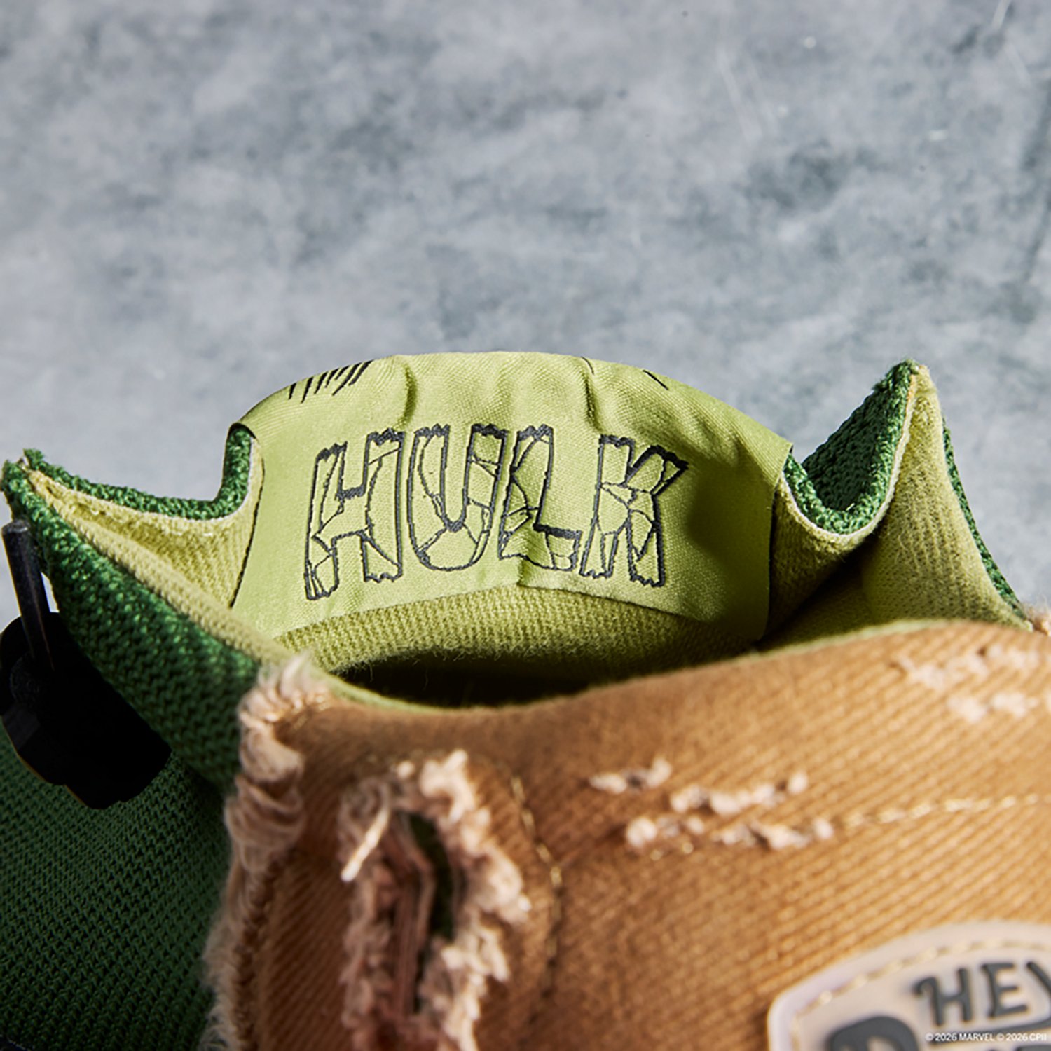 HEYDUDE x Marvel Studios Men's Wally Funk Hulk Shoes - view number 8