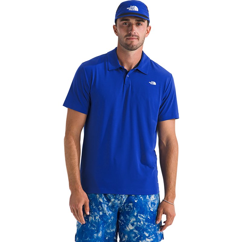 The North Face Men’s Adventure Polo Shirt (Size: Medium): Blue