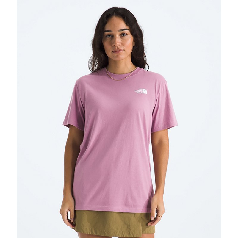 The North Face Women’s Glacier Drift Relaxed Short-Sleeve T-Shirt (Size: Small): Hushed Lavender