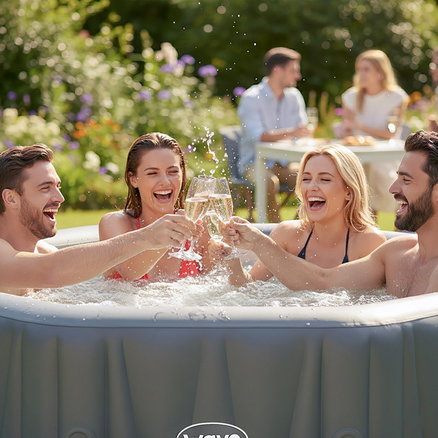 Wave Aegean 6.5 ft Octagonal Inflatable Spa Hot Tub - view number 6