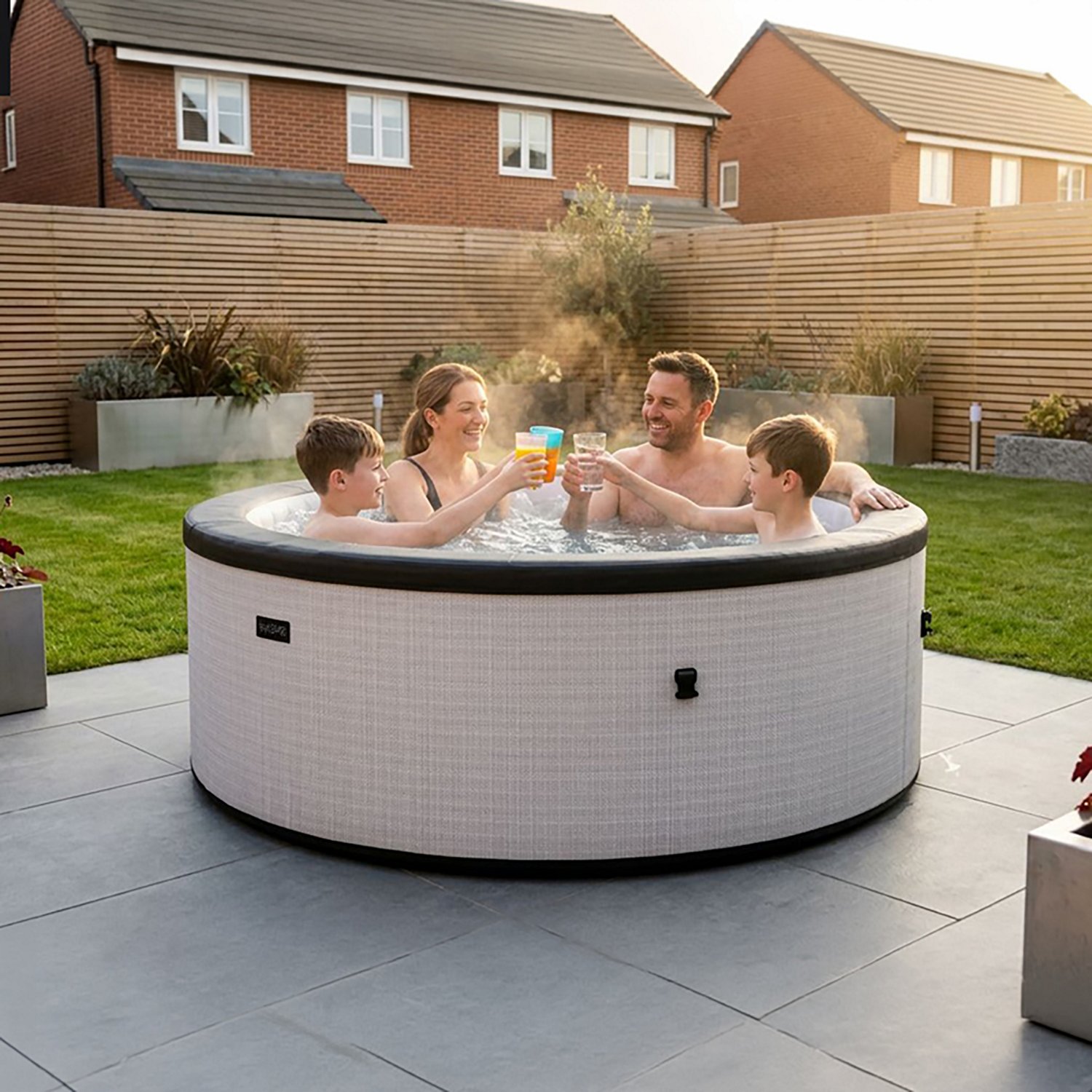 Wave Tahoe 6 ft Round Foam Hot Tub - view number 4