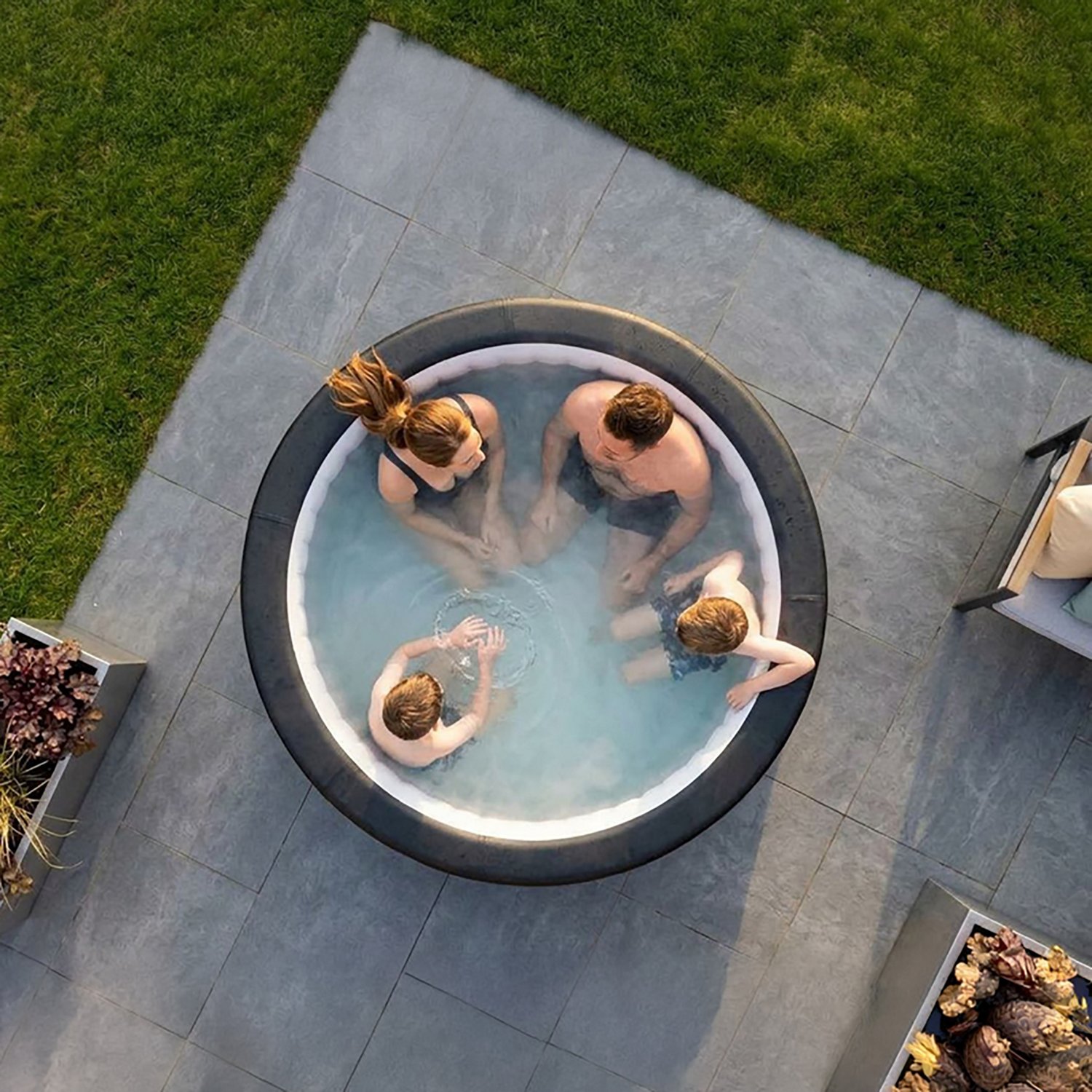 Wave Tahoe 6 ft Round Foam Hot Tub - view number 6