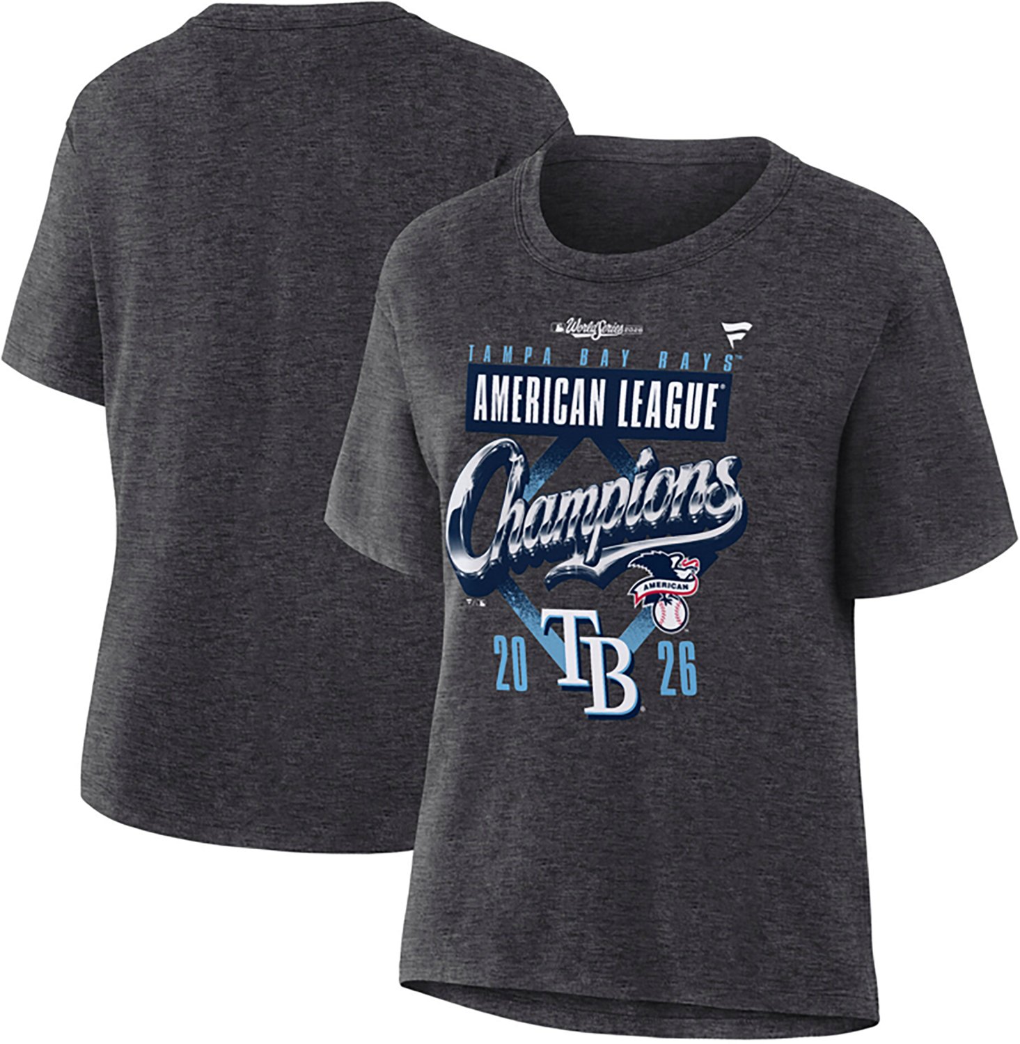 Fanatics Women's Tampa Bay Rays League Championship Series Locker Room Short Sleeve T-Shirt - view number 3