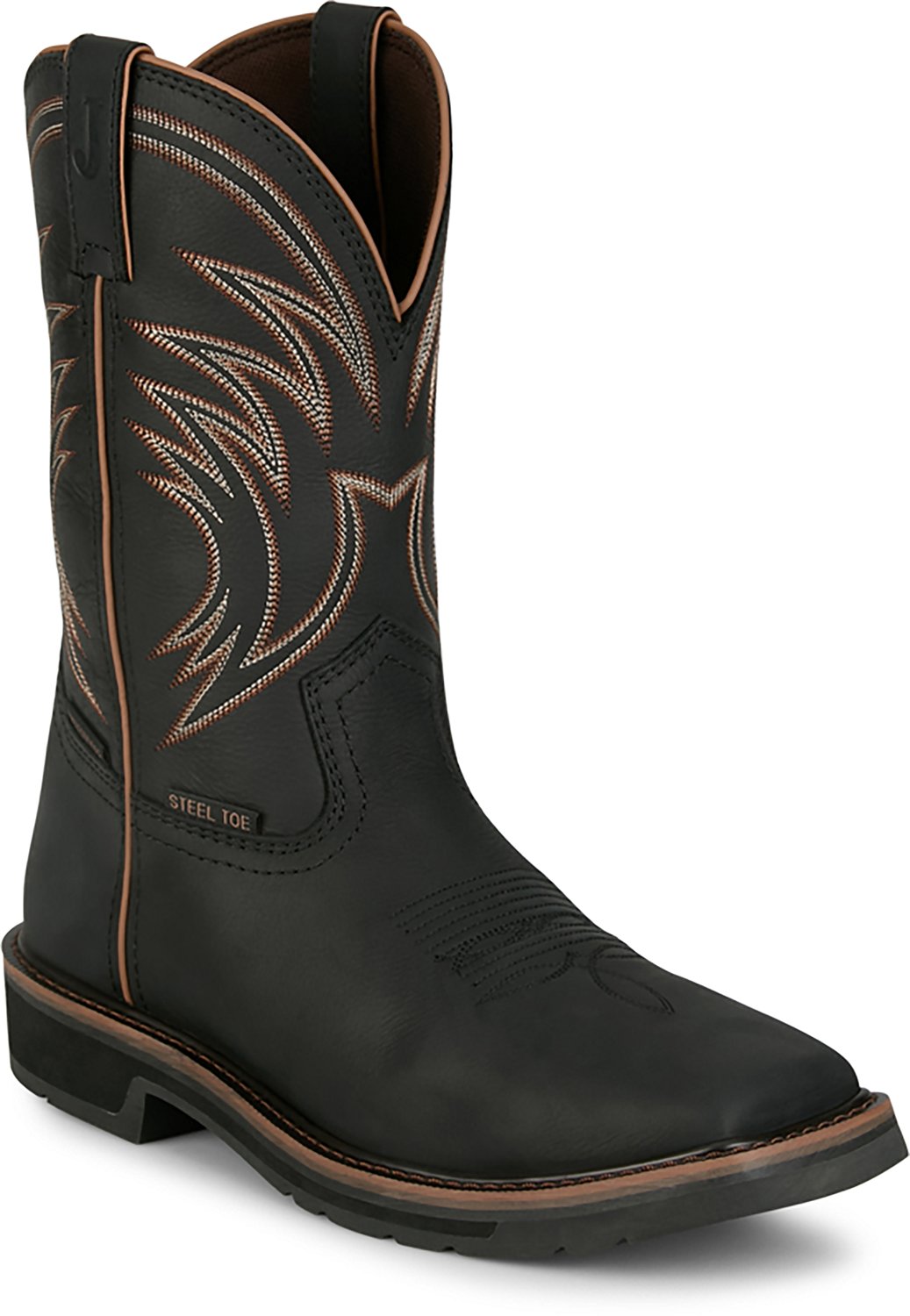 Justin Boots Men's Widowmaker Waterproof Steel Toe Work Boots - view number 3