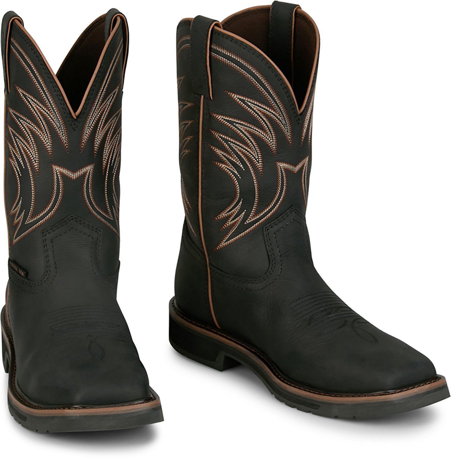 Justin Boots Men's Widowmaker Waterproof Steel Toe Work Boots - view number 4