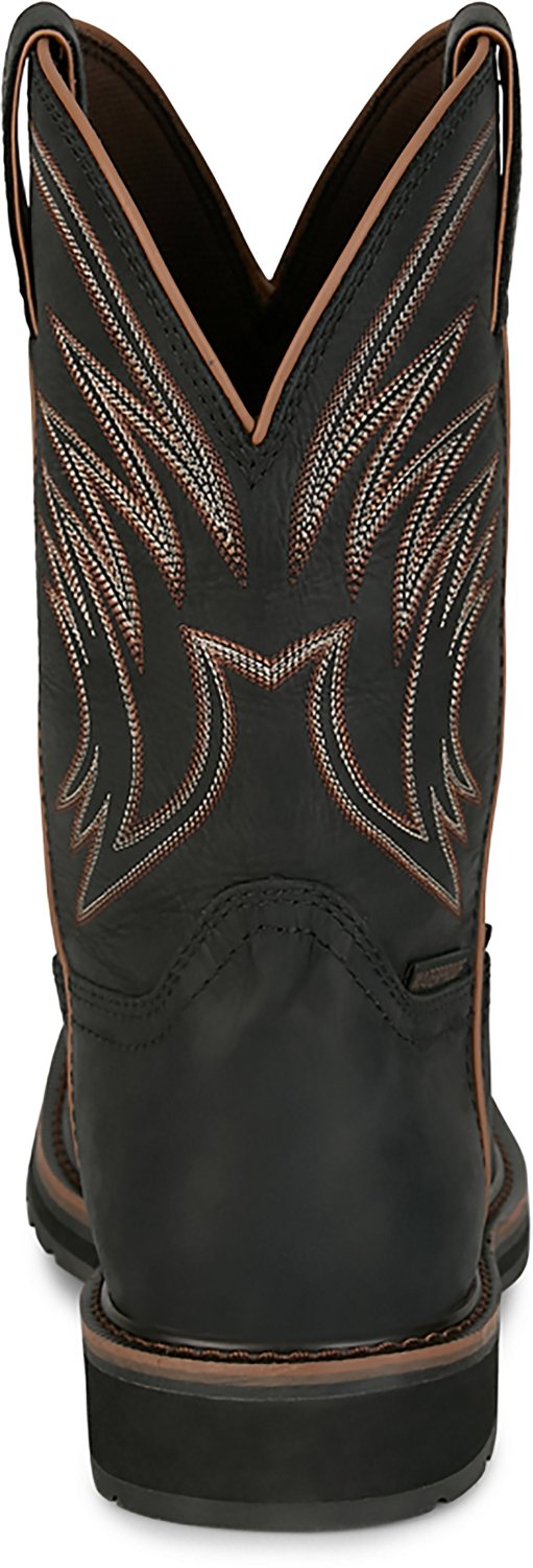 Justin Boots Men's Widowmaker Waterproof Steel Toe Work Boots - view number 6