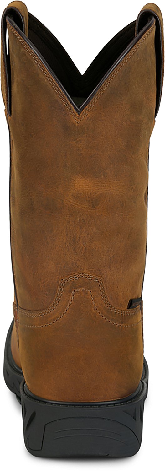 Justin Boots Men's Trencher Waterproof Work Boots - view number 6