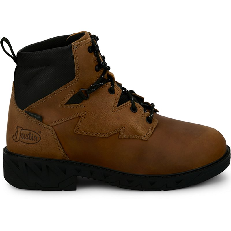 Justin Original Workboots Prodigy Round 6 Inch Electrical Hazard Soft Toe Work Boots