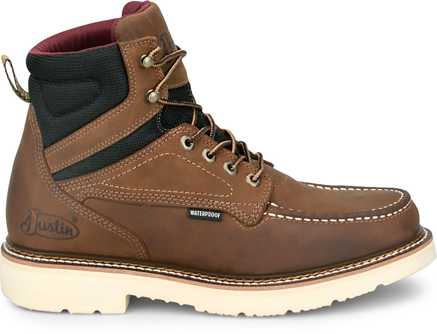 Justin Boots Men's Bristol Waterproof Work Boots | Academy