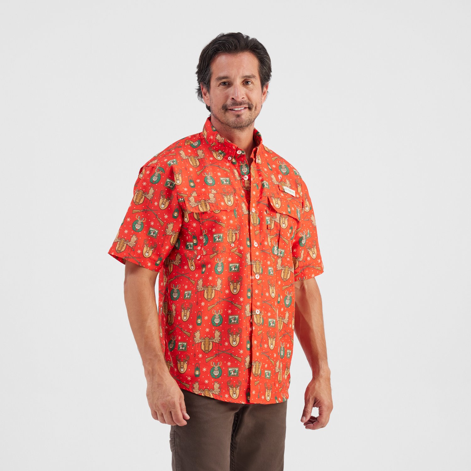 Magellan Outdoors Men's Laguna Madre Short Sleeve Fishing Shirt