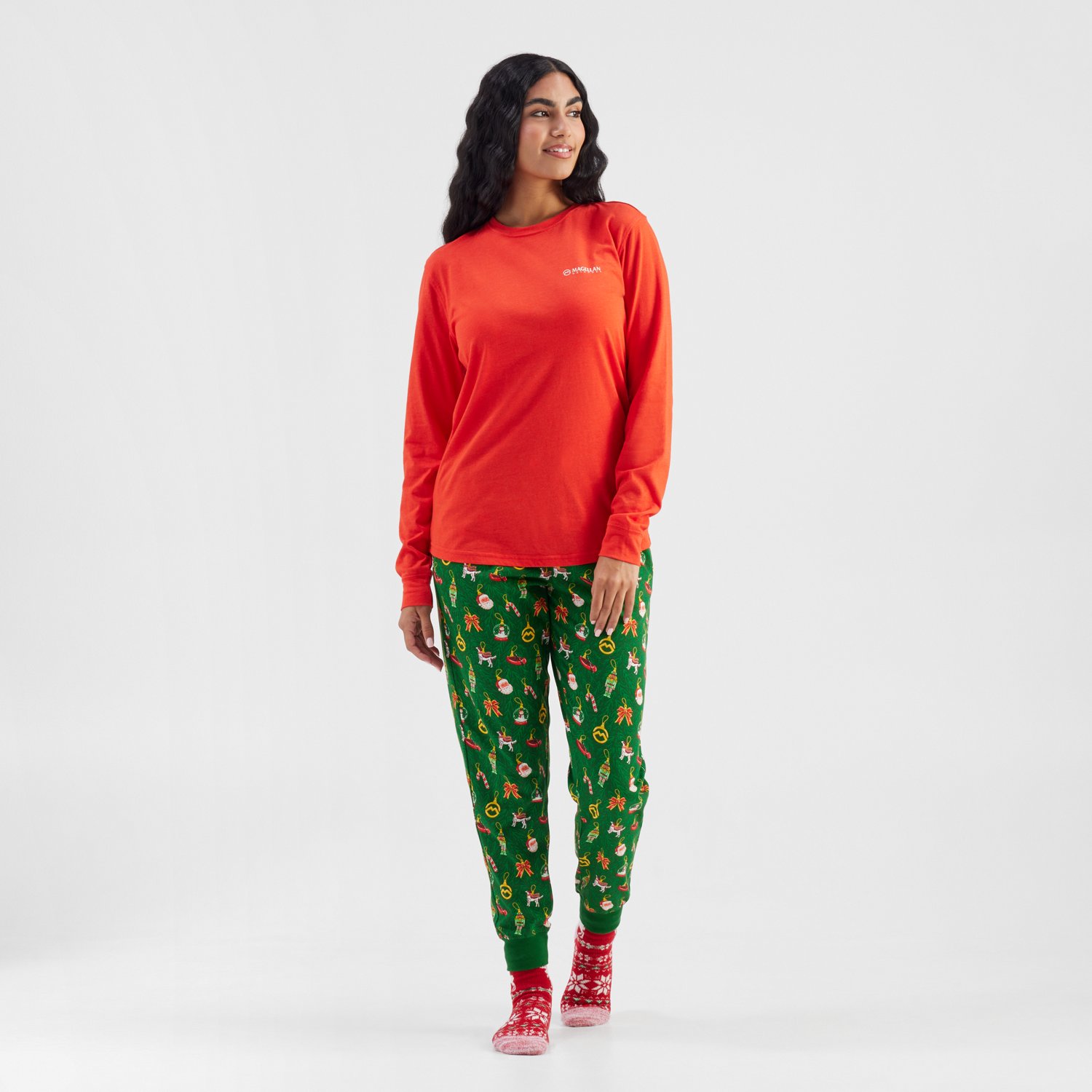 Magellan Outdoors Women's Grotto Falls Holiday Hunting Long Sleeve T-shirt - view number 2