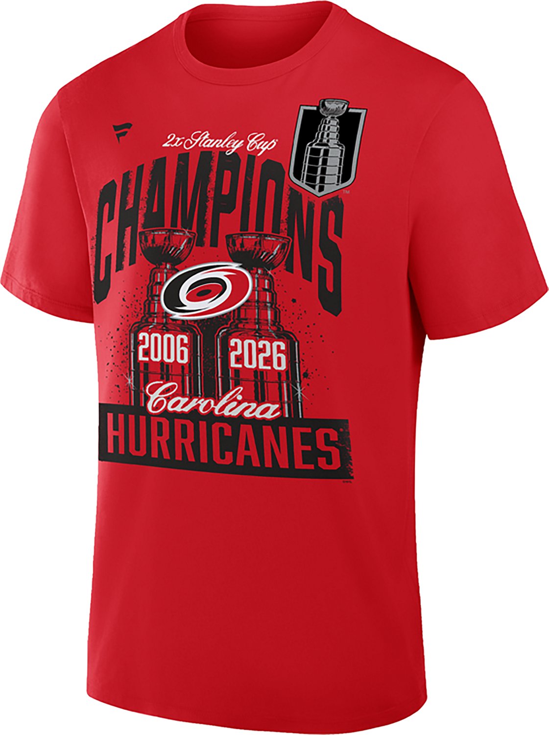 Fanatics Men's Carolina Hurricanes 2026 Stanley Cup Champs Legacy Cotton T-shirt - view number 2