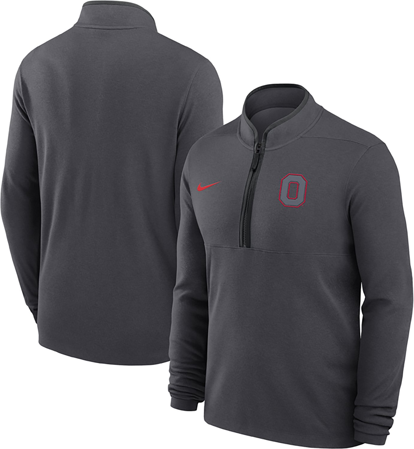 Nike Men's Ohio State University Color Pop DF Victory 1/2-Zip Top - view number 3
