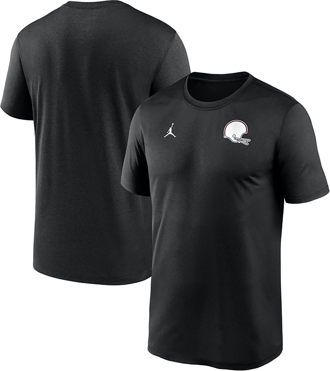 Nike Men's University of Oklahoma Football Helmet Legend Graphic T-shirt - view number 3