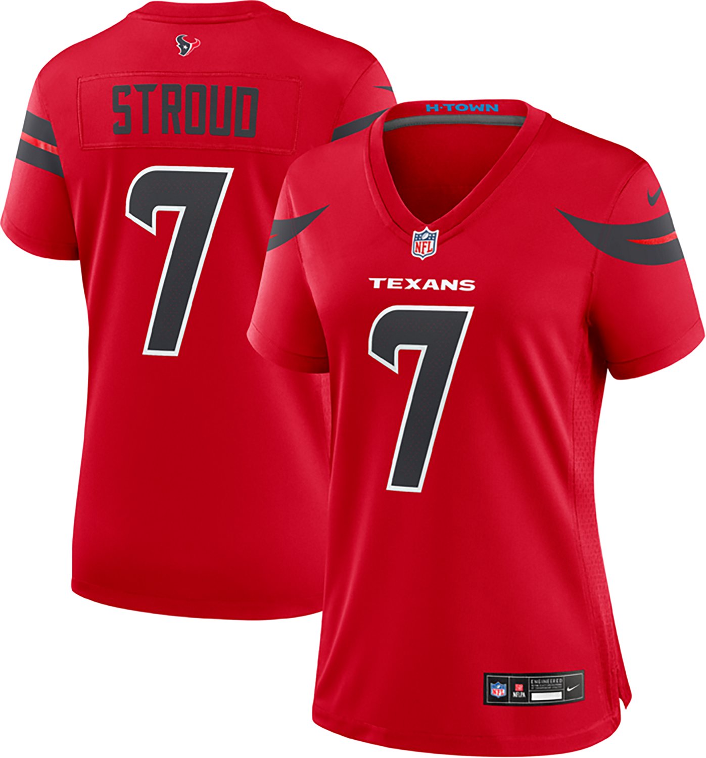 Nike Women's Houston Texans C.J. Stroud #7 Alternate Game Jersey - view number 3