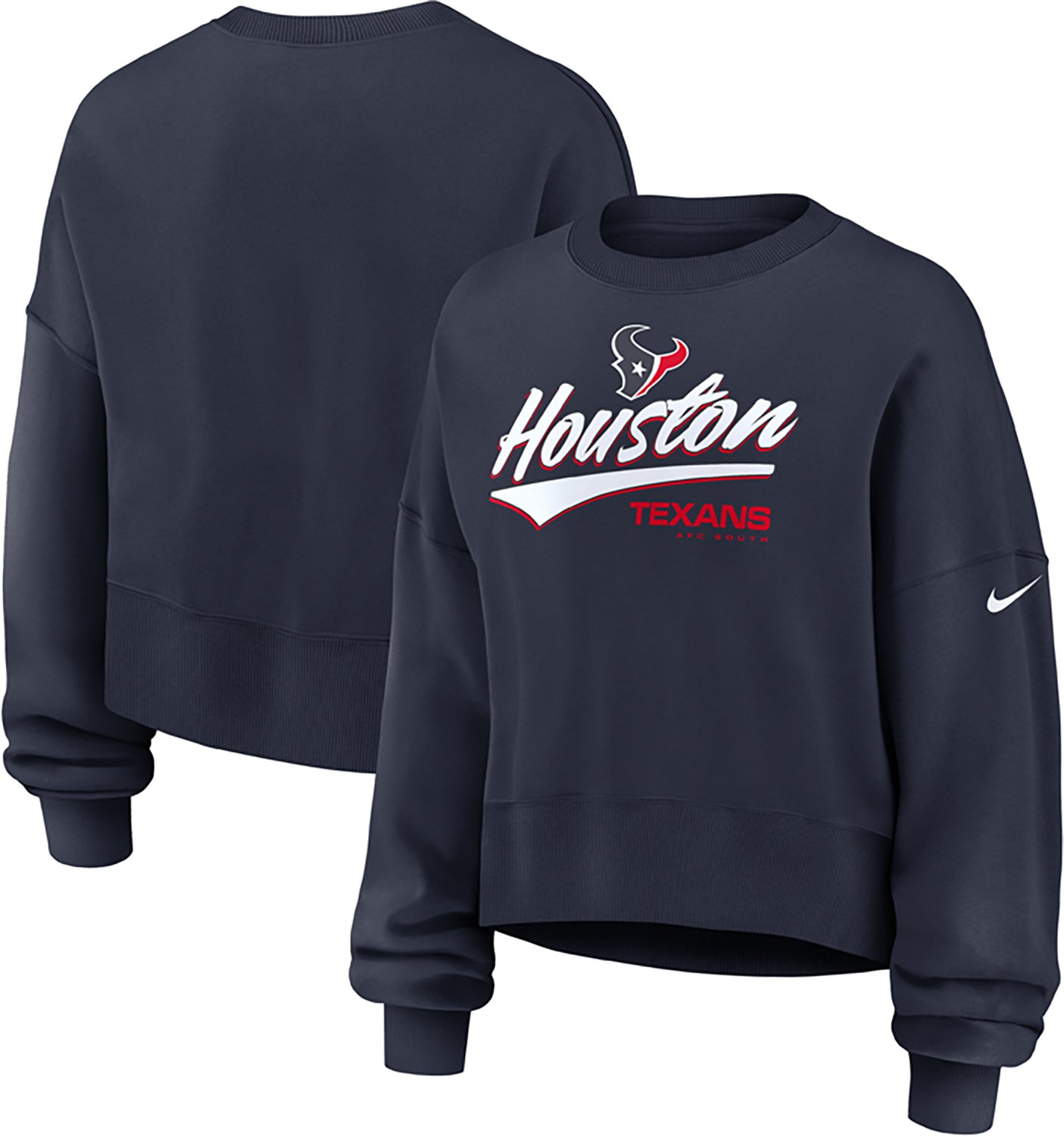 Nike Women's Houston Texans Phoenix Sweatshirt - view number 3