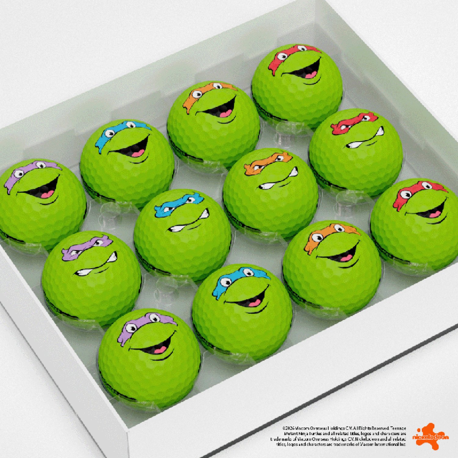 PuttBuddies Pro Version Teenage Mutant Ninja Turtles™ Golf Balls 12 ...