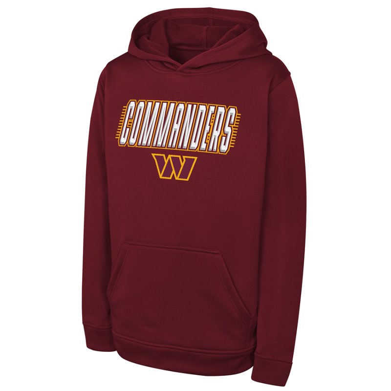 Youth Outerstuff Burgundy Washington Commanders Sack Party Performance Hoodie
