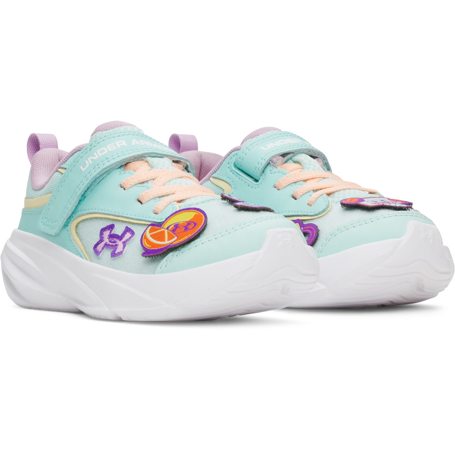 Under Armour Girls' Surge 5 AC Patches Running Shoes - view number 3