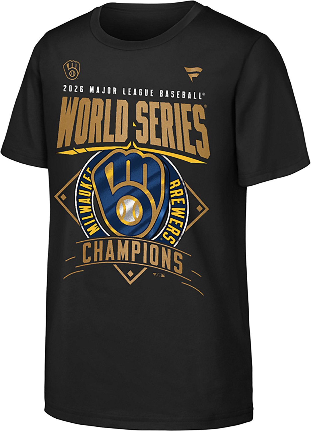 Fanatics Youth Milwaukee Brewers 2026 World Series Championss Locker ...