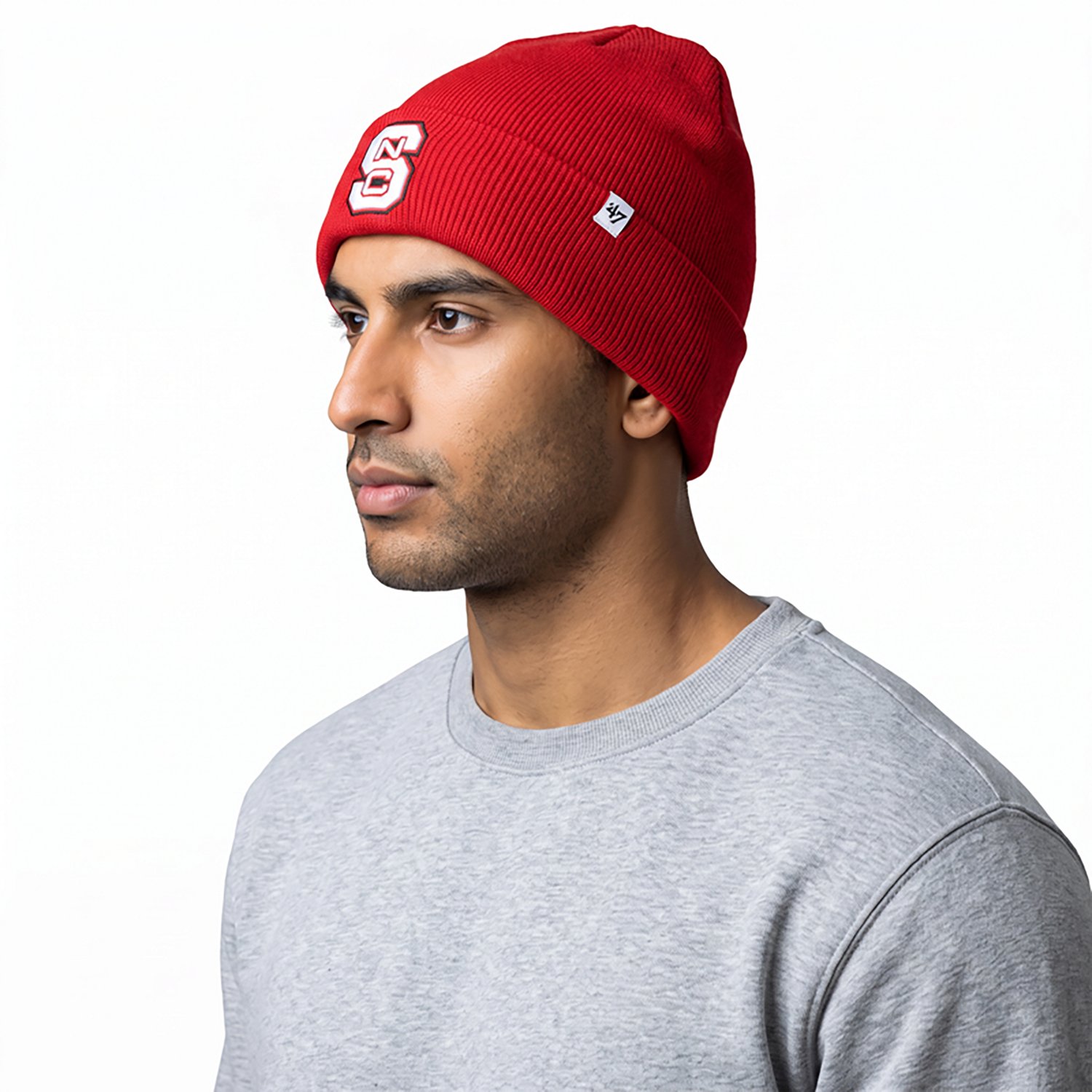 '47 Men's North Carolina State University Raised Cuff Knit Hat - view number 3
