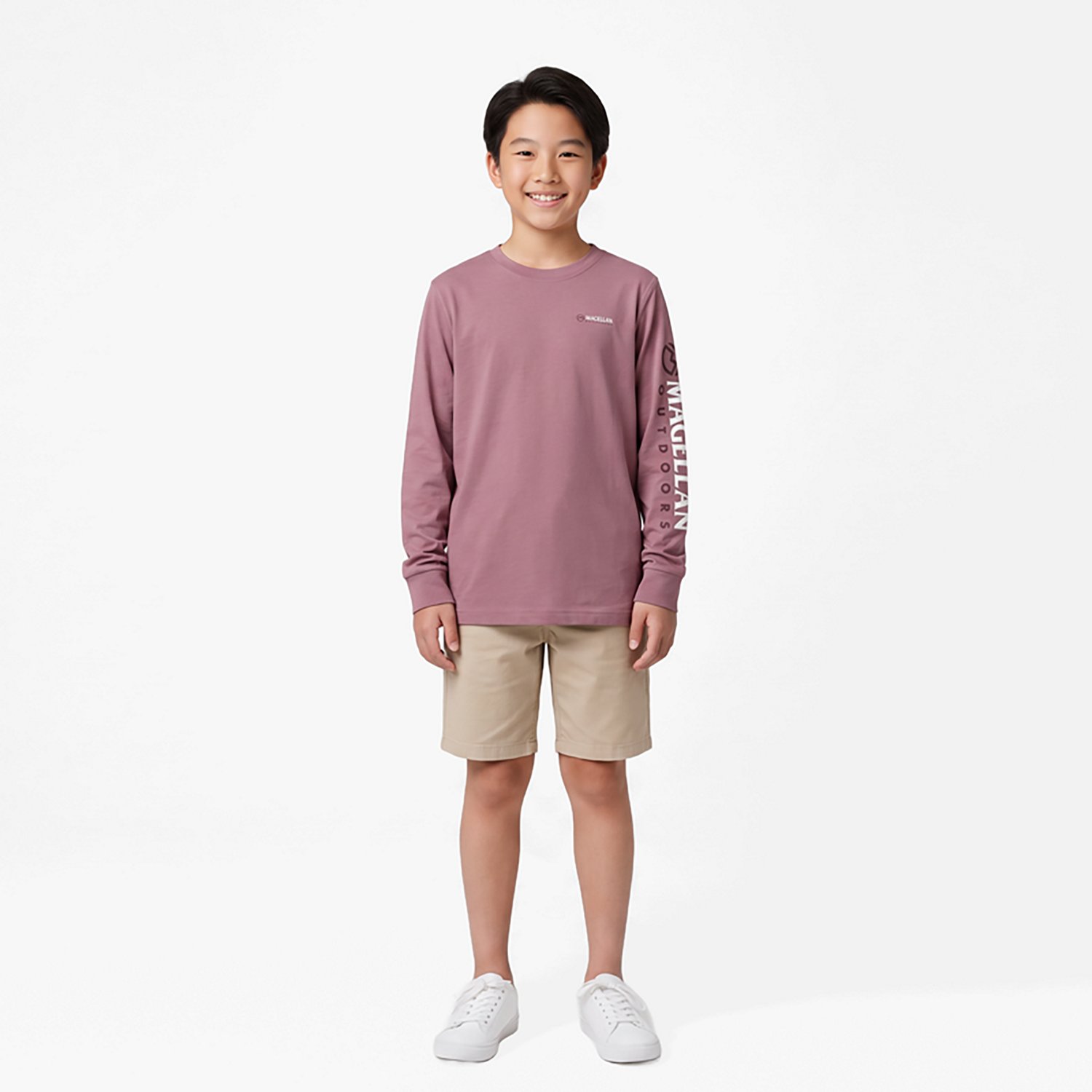 Magellan Outdoors Boys' Grotto Falls Long Sleeve T-shirt