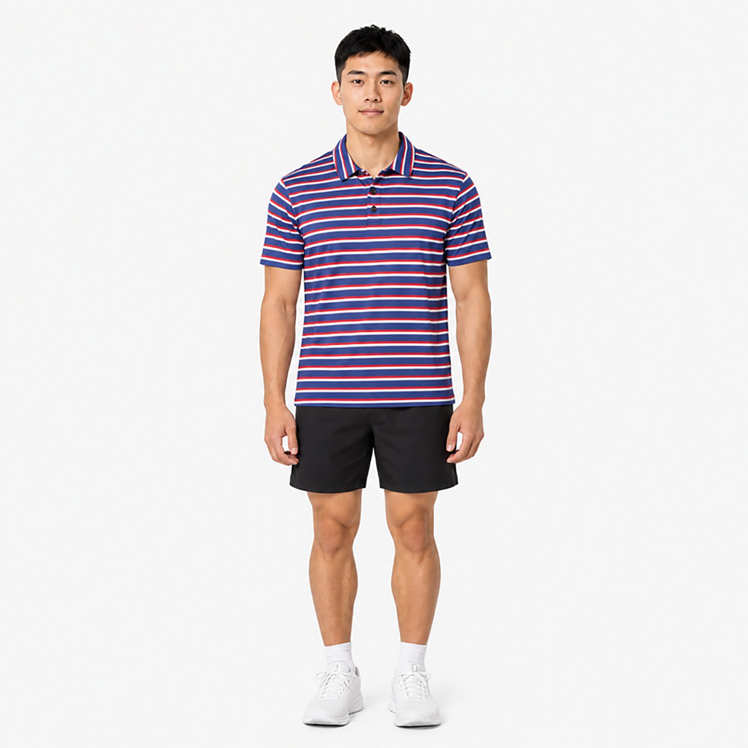 Drake Men's Performance Stripe Short Sleeve T-shirt - view number 4