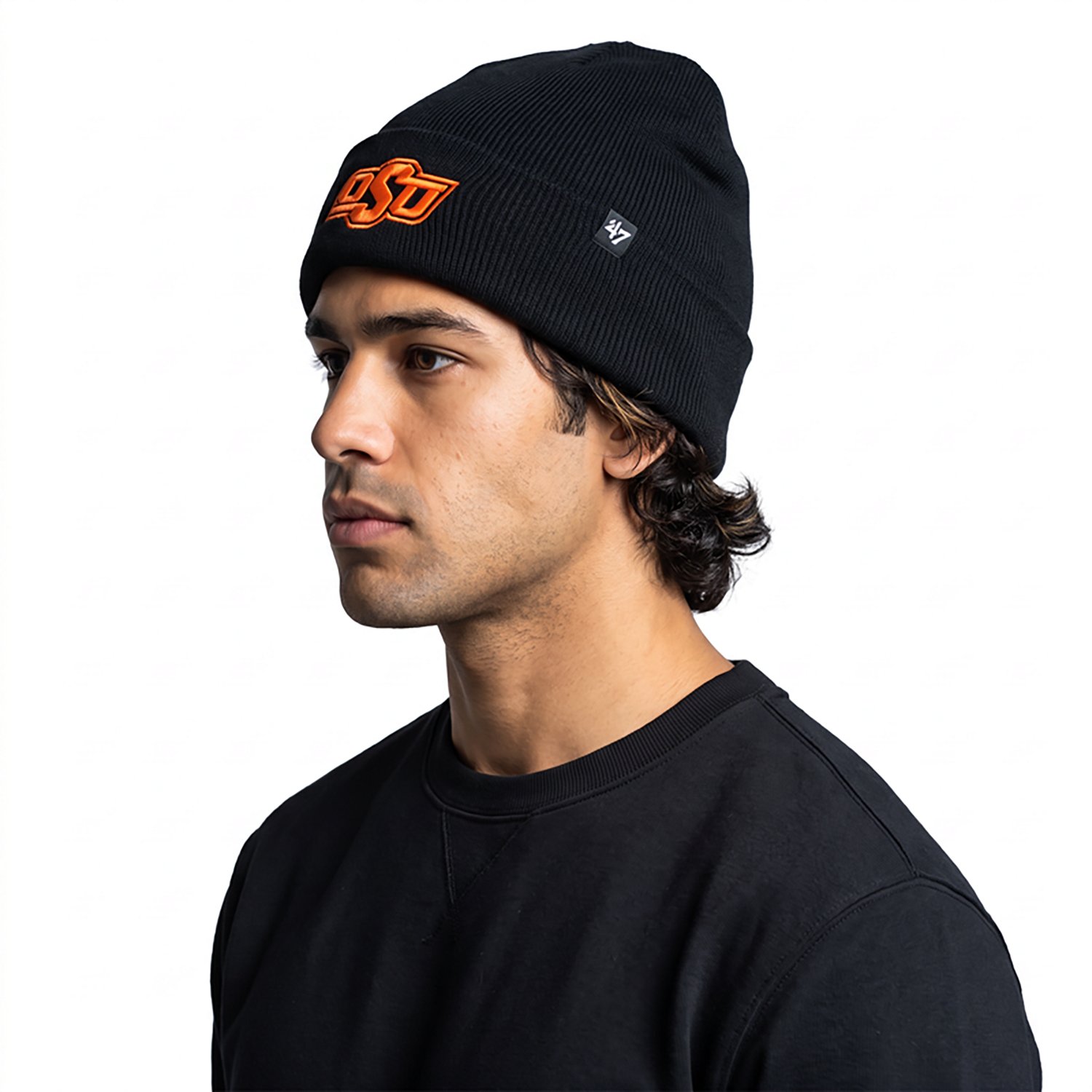 '47 Men's Oklahoma State University Raised Cuff Knit Beanie - view number 3
