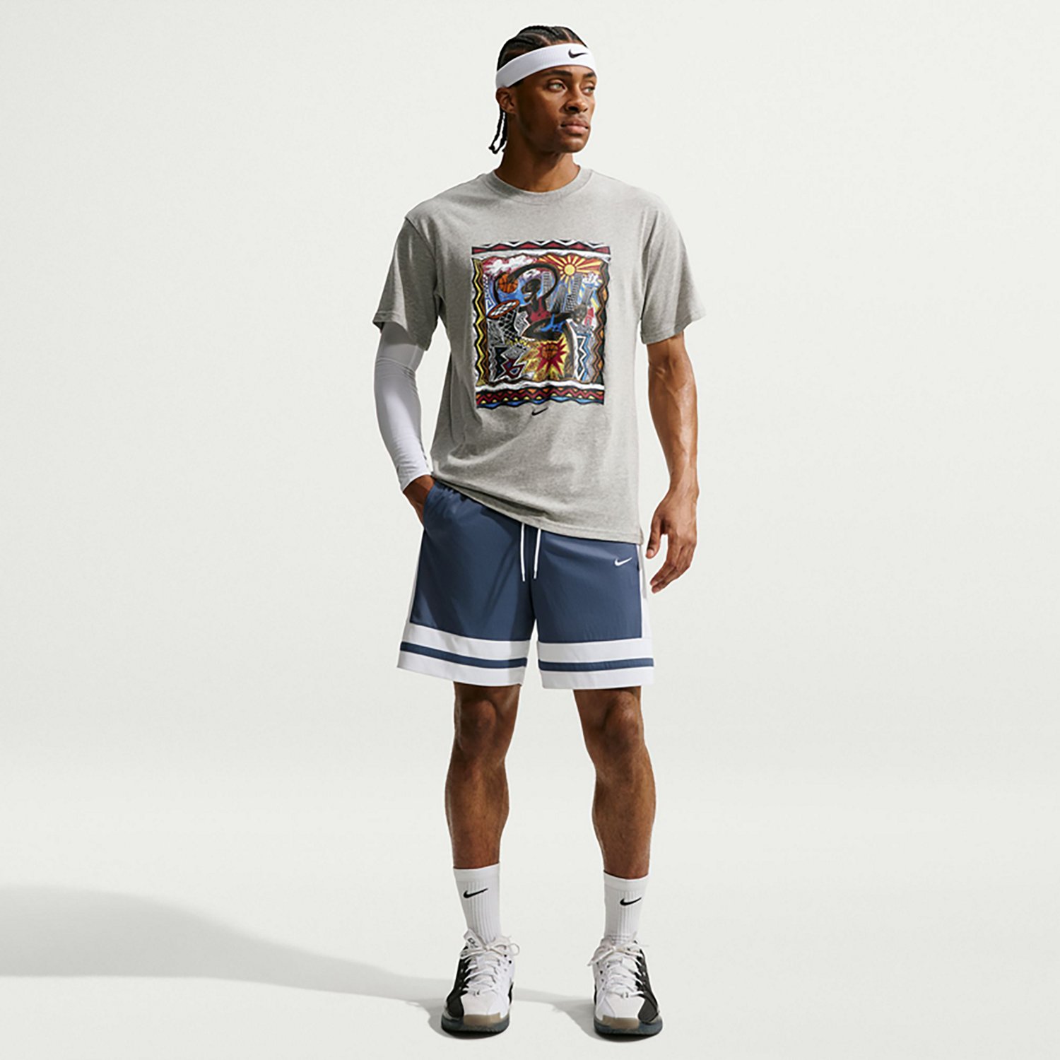 Nike Men's Dri-FIT GM Classic Basketball Shorts 8 in