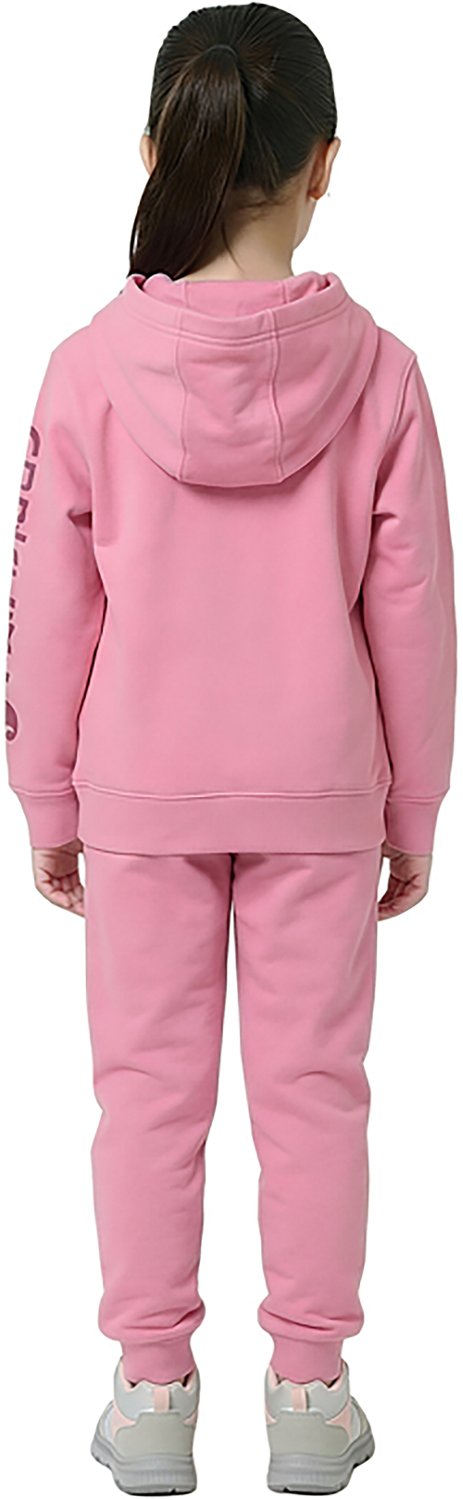 Carhartt Toddler Girls' Long Sleeve Sweatshirt and Fleece Pant Set - view number 2