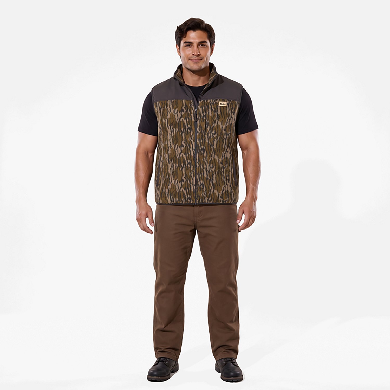 Drake Men's Camp Fleece Vest  - view number 5