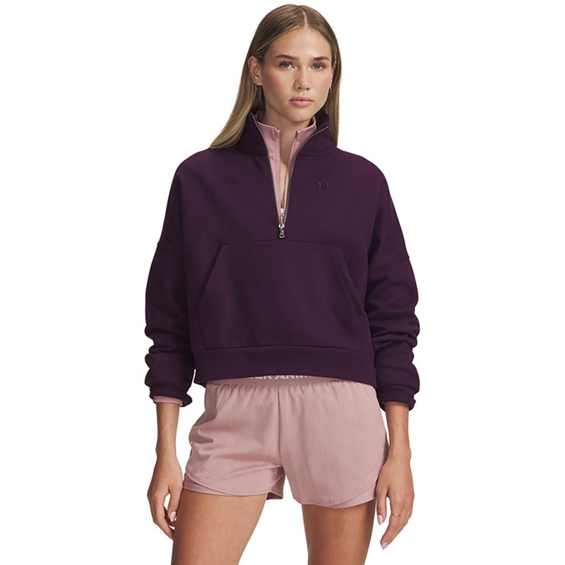Under Armour Women's Icon Fleece Half-Zip Top