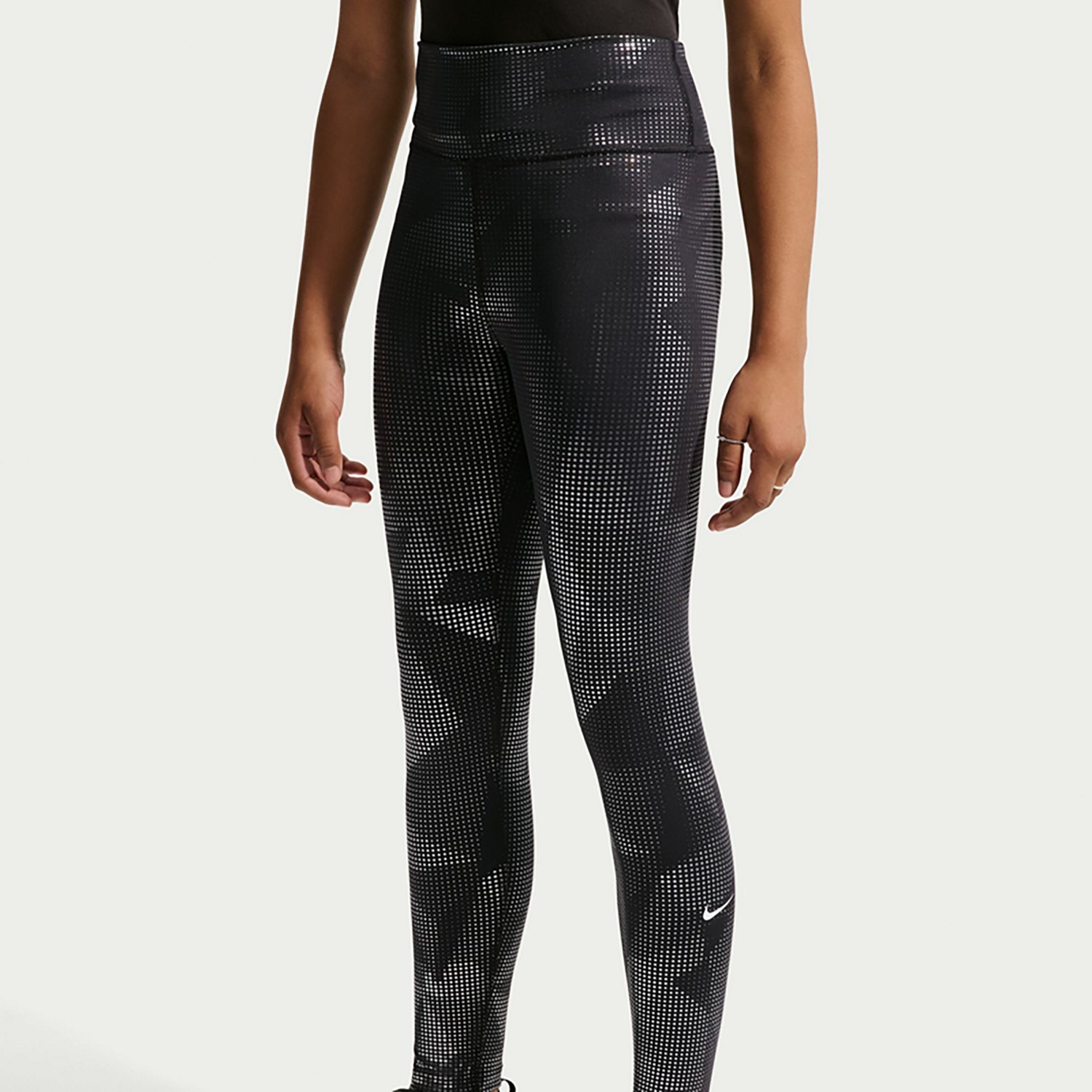 Nike Girls' One Tight Shine Leggings