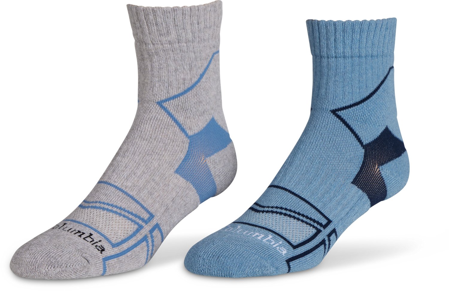Columbia Women's Omni-Wick Hike Quarter Sock 2-Pack | Academy