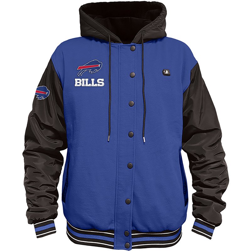 Men's ActionHeat Blue Buffalo Bills 5V Heated Varsity Jacket