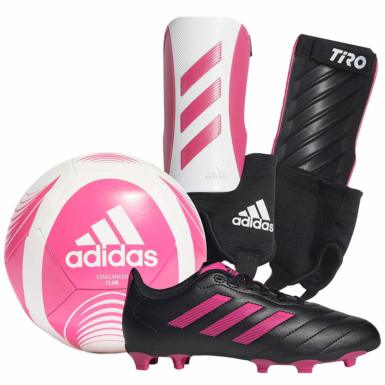 adidas Pink Youth Soccer Package                                                                                                 image