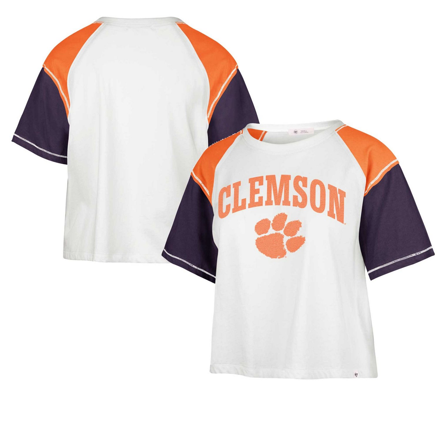 '47 Clemson Tigers Serenity Gia Cropped TShirt Academy