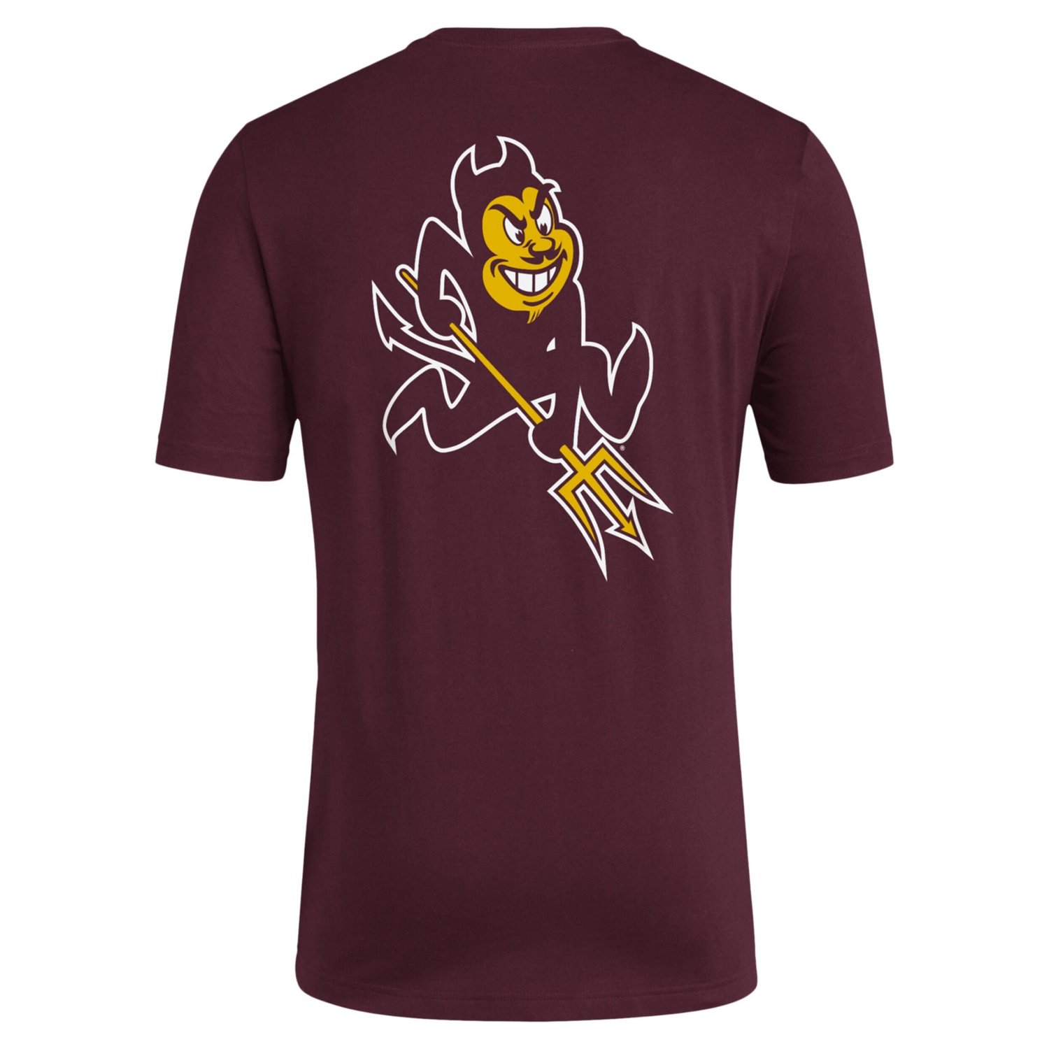 adidas Arizona State Sun Devils Reverse Retro Baseball 2 Hit T-Shirt ...