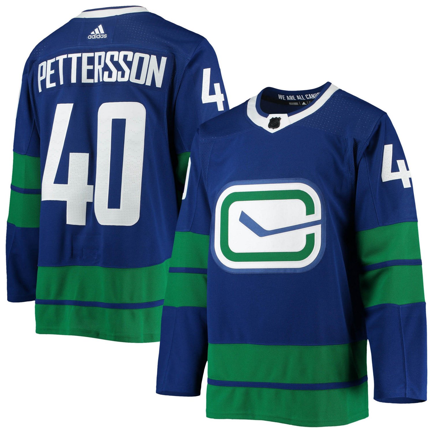 adidas Elias Pettersson Vancouver Canucks 2020/21 Authentic Alternate ...