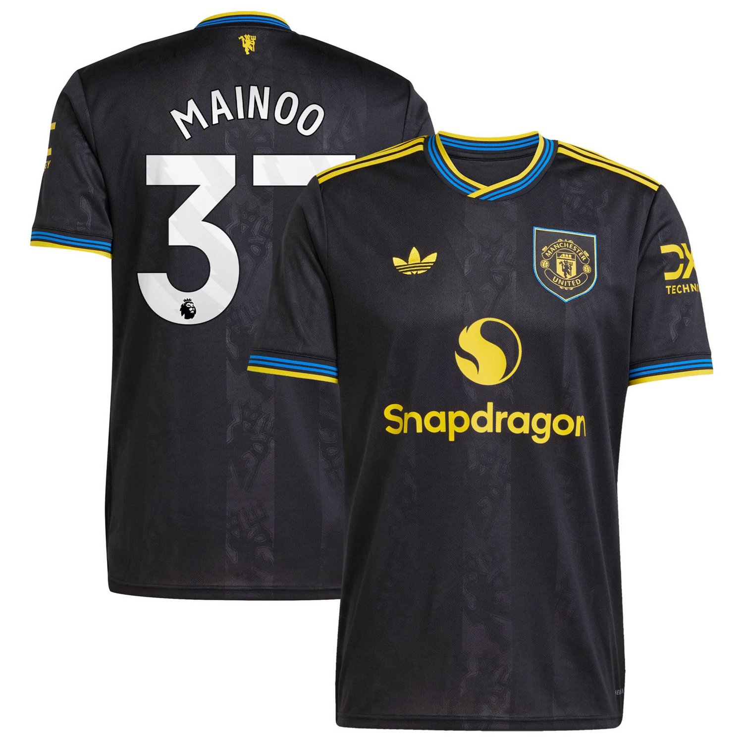adidas Kobbie Mainoo Manchester United 2025 26 Third Replica Player ...